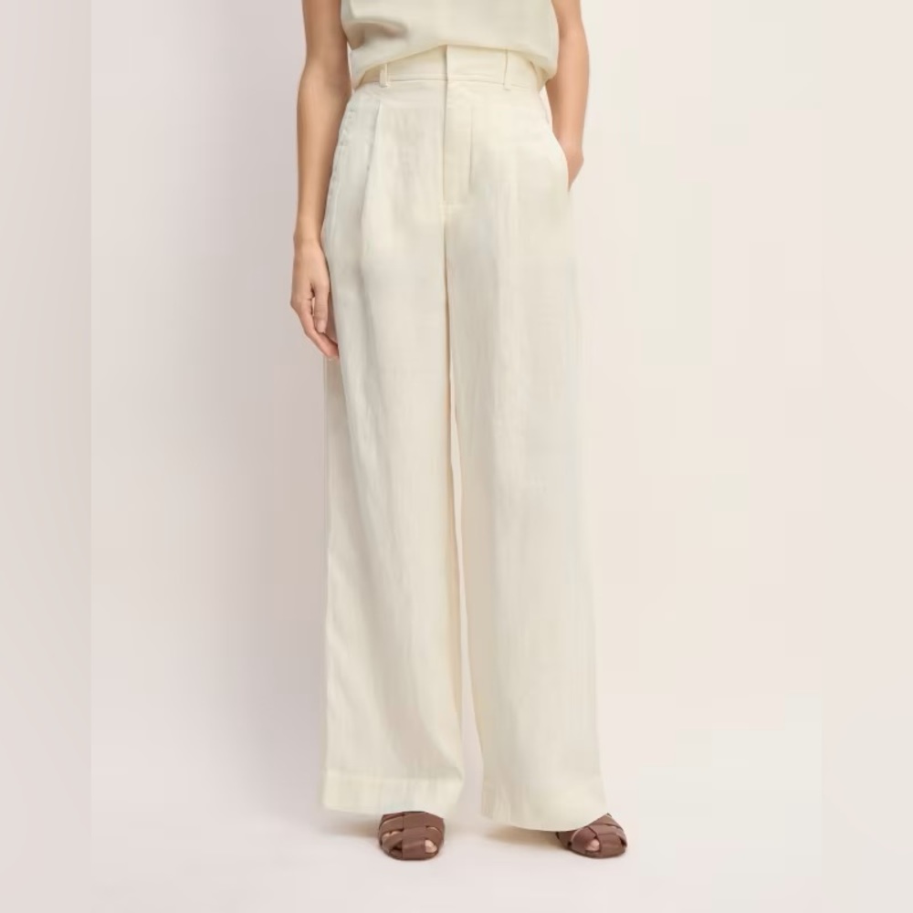 Everlane Way High Drape Pant size 4